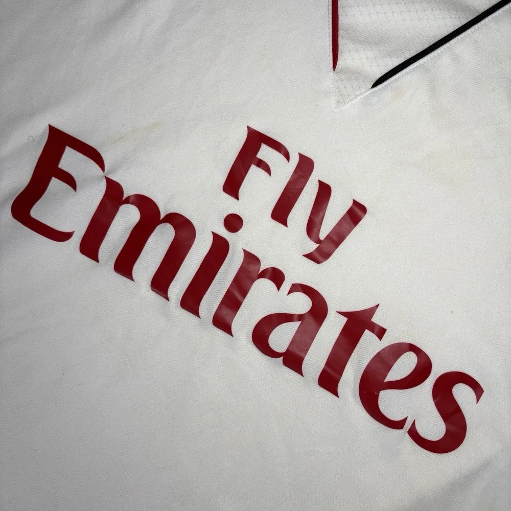 Adidas AC Milan White Away Soccer Jersey Size XL‎
